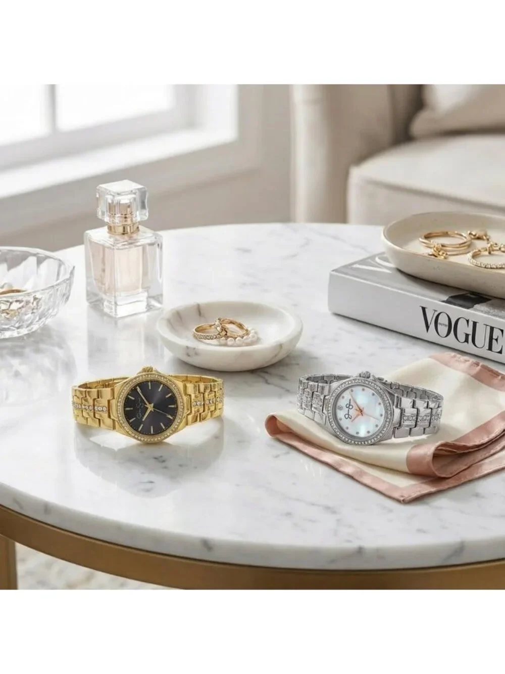 Stylish Women's Metal Band Watch - Elegant Timepiece for Any Occasion